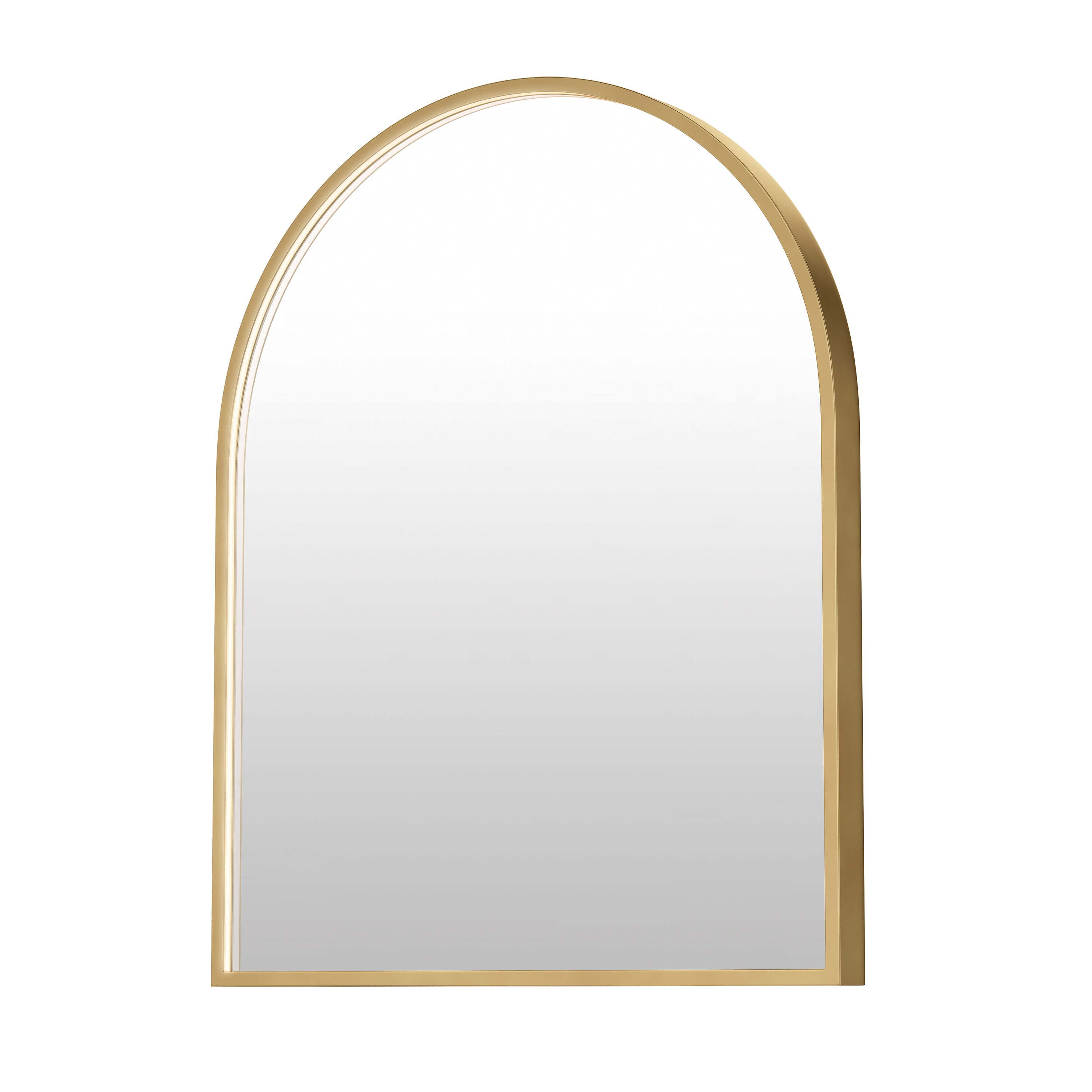 ET2 Contemporary Lighting E42070-GLD Elisse 24"x30" Arch LED Mirror Light - Color Temperature: 3000K - Finish: Gold
