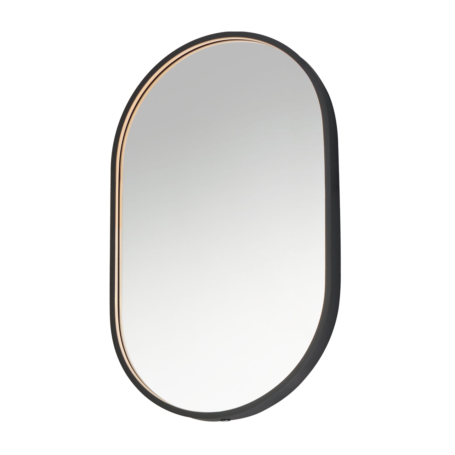 ET2 Contemporary Lighting E42071-BK Elisse Oval 20"x32" Oval LED Mirror Light - Color Temperature: 3000K - Finish: Black