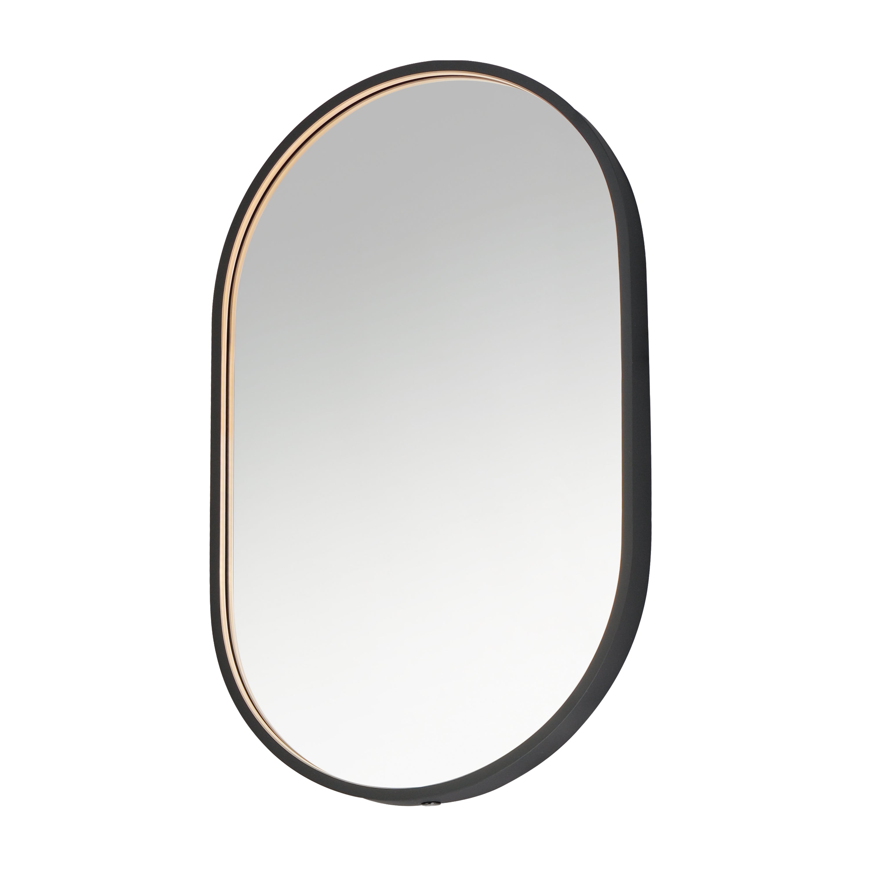 ET2 Contemporary Lighting E42071-BK Elisse Oval 20"x32" Oval LED Mirror Light - Color Temperature: 3000K - Finish: Black