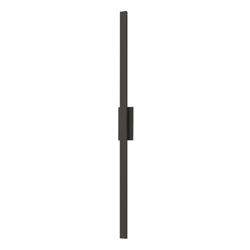 ET2 Contemporary Lighting E42348-ABZ Alumilux 96" 2-Light Line Tall LED Outdoor Wall Sconce Light - Color Temperature: 5CCT Selectable - Finish: Bronze