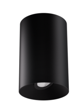 Elco Lighting E429FB-1330 4" Koto Sylo™ Adjustable Surface Mount, CCT 3000K, Lumens 1350 lm, Beam Angle 38 Degree, Black Finish