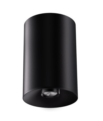 Elco Lighting E42FB-0735-FC 4" Sylo™ Surface Mount with Koto™ Focus Module, Color Temperature 3500K, Lumens 830 lm, Adjustable Beam Angle 18° - 50°, All Black
