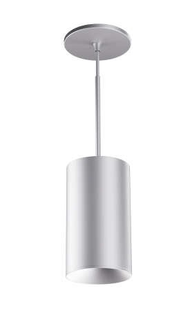 Elco Lighting E42PS-11SD 4″ Koto Sylo™ Pendant, Color Temperature SunsetK, Lumens 1150 lm, 38° Beam Angle, All Silver