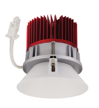 ELCO Lighting E430C16SDH 4" Led Light Engine With Trimless Reflector - 18w - Sunsetk - 60 Deg Beam - Dimmable - Haze Finish