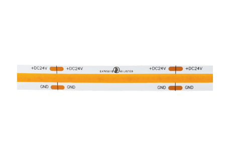 ELCO Lighting E44CB-2440 4.5W/ft. Indoor Continuous COB LED Tape Light , 425lm, 4000K, 24V
