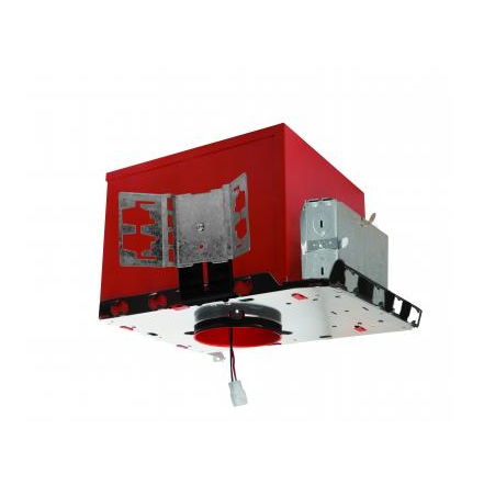 ELCO Lighting E4FH08ICA2 4" Cedar System New Construction 2-Hour Fire Rated Housing w/Driver