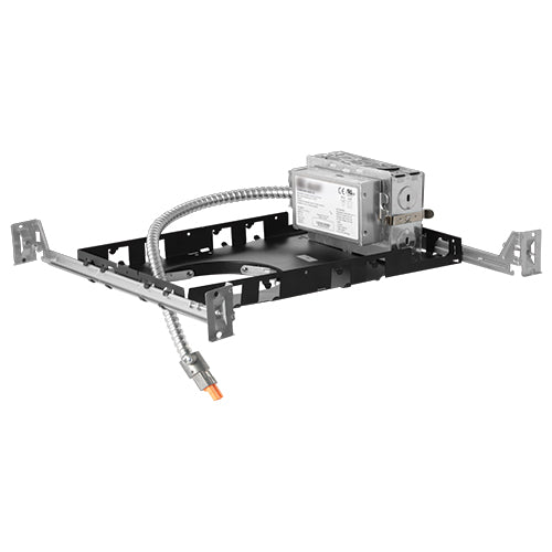 Elco Lighting E4LFU30D2-EM2 4" New Construction Plaster Frame with Driver, 120/277V, 3000 lm (44.1W MAX.), Triac/ELV/0-10V, Gen 2, W/ 12W Emergency Backup