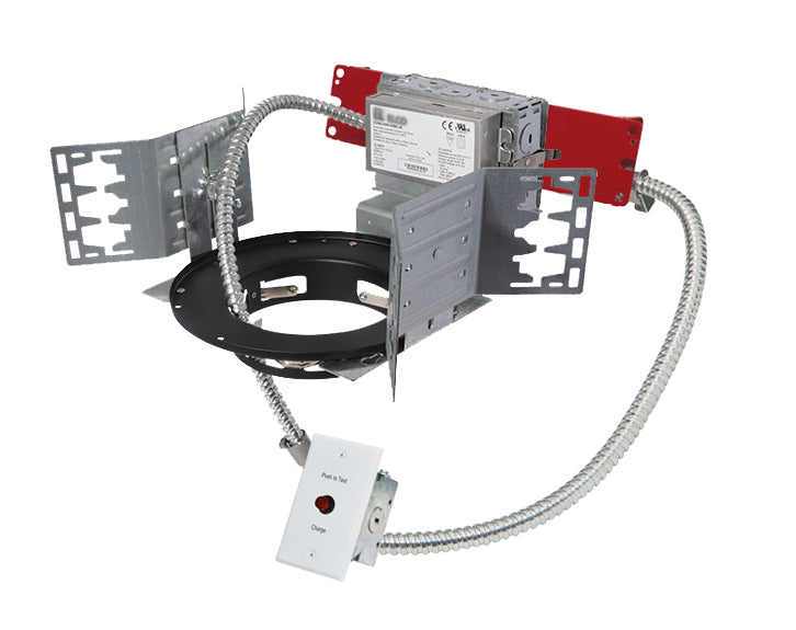 Elco Lighting E4LHU30D2-EM2 4" New Construction Architectural Frame with Driver, 120/277V, 3000 lm, Triac/ELV/0-10V Dimming, Gen 2, W/ 12W Emergency Backup