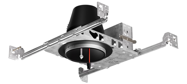 Elco Lighting E4LK87ICA-EM1 4″ ICA Airtight New Construction Housing – 11.8W – 750-1100 lm – 120/277V – Dimmable – 90 min. Emergency Battery Backup – Koto™ LED Compatible