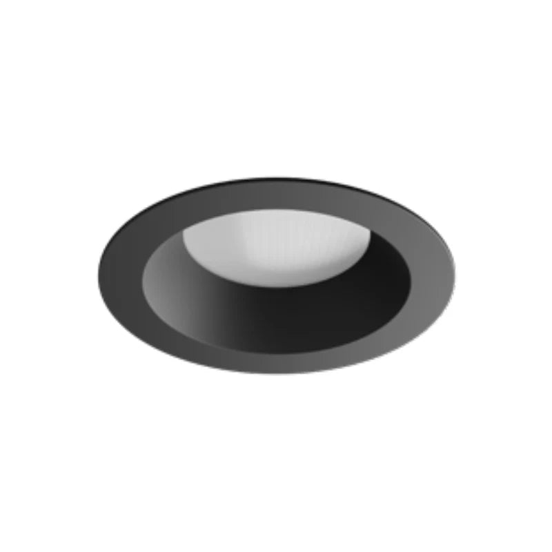 Visual Comfort Architectural E4PRFRD-9408-BB Element E4PRF Pro 4" LED Flanged Round Regress Downlight Trim - Black/Black - 4000K - 85° Beam