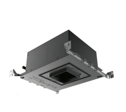 Visual Comfort Architectural Element E4PSF-L299352AI Pro 4" 29W LED Square Adjustable Downlight IC New Construction Housing, Ceiling Appearance: Flanged, Color Temperature: 3500K