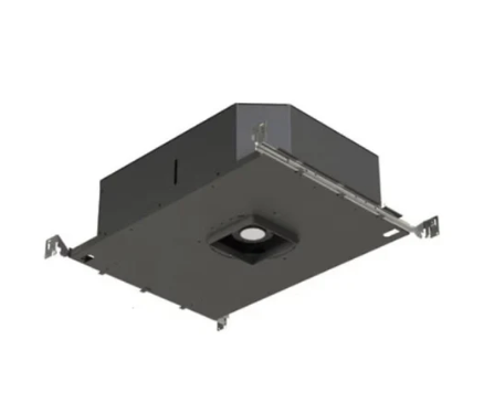 Visual Comfort Architectural E4SF-LOWD25AN 4" 17W LED Square Adjustable Non IC New Construction Housing, Ceiling Appearance: Flanged, Color Temperature: Warm Dim, Beam Spread: 25°