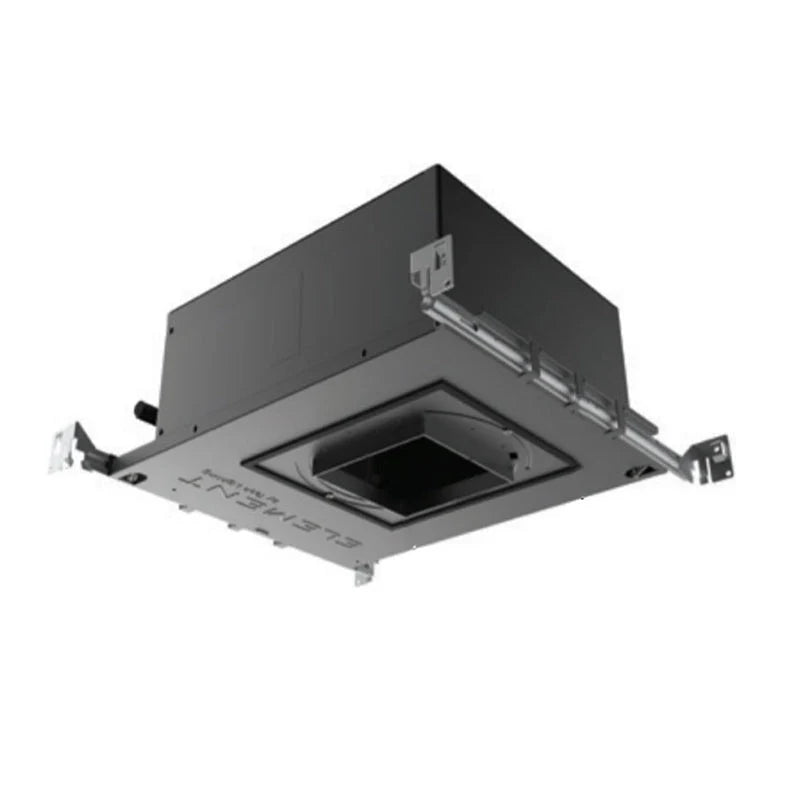 Visual Comfort Architectural E4SLW-LOI Element E4S 4" 17W LED Square Wall Wash Downlight, Flangeless - IC Airtight