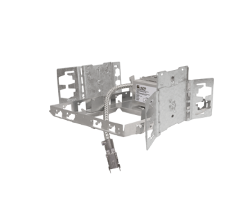 Elco Lighting E4SQLHU40D2 4 Inch Square Architectural Frame with Driver Lumens 4000lm, Voltage 120/277V