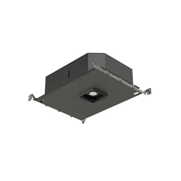 Visual Comfort Architectural E4SL-LOWD25DI Element 4" Square Fixed Downlight Housing – 17W – Warm Dim (3000-1800K) – 1450 Lumens – 25° Beam – IC Airtight – Flangeless Ceiling Appearance – Black Finish
