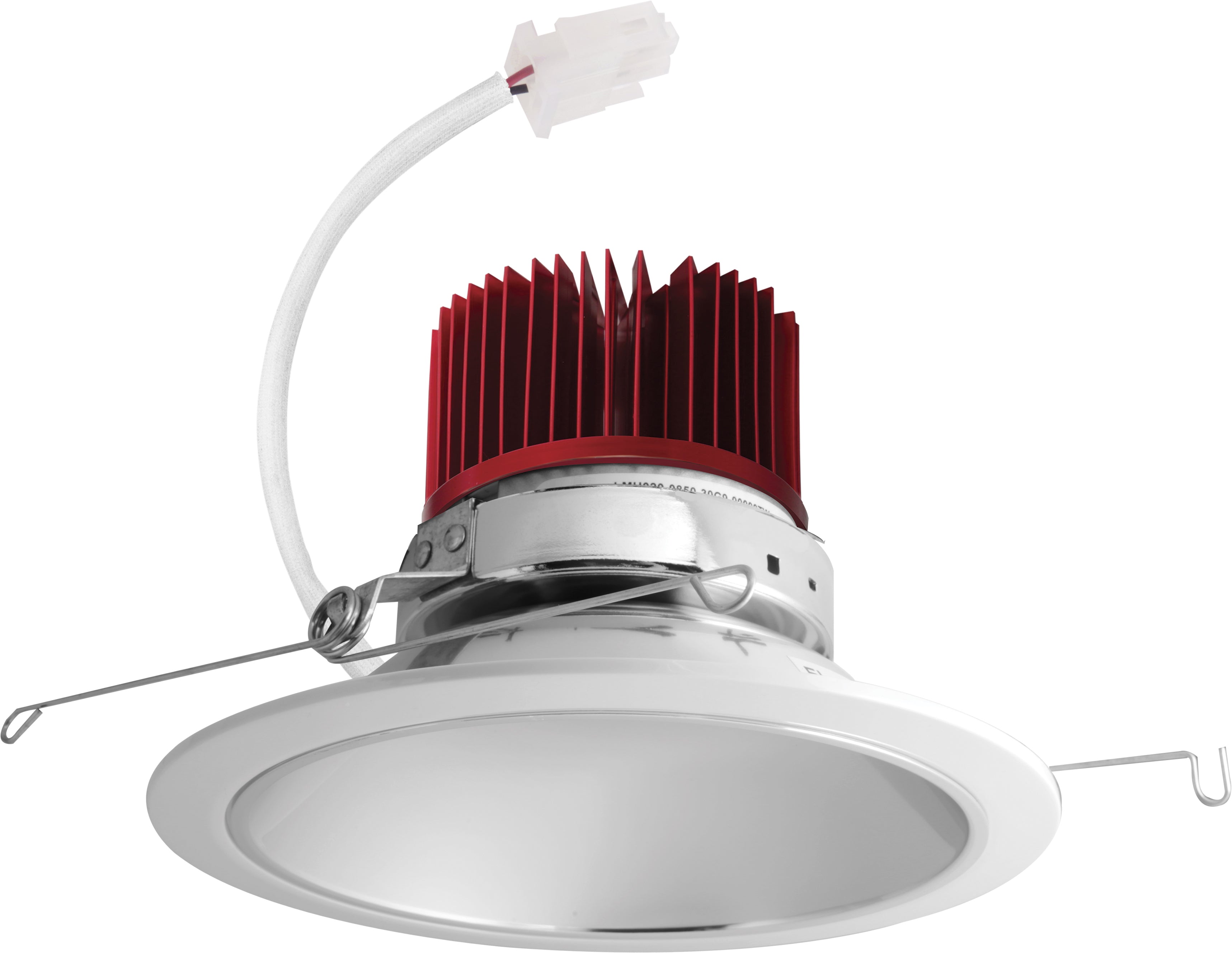 Elco Lighting E610C0827C2 6" LED Light Engine with Reflector Trim - 8.76W - 850 lm - 2700K - 60° - Chrome with White Trim