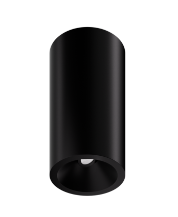 Elco Lighting E629FB-10CT5 6″ Koto Sylo™ Adjustable Surface Mount, Color Temperature 2700K-5000K, Lumens 1000 lm, Beam Angle 38°, All Black