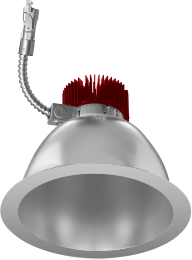 Elco Lighting E810L0835H2 8" Reflector LED Light Engine Trims, 3500K CCT, 850lm, Beam Angle 60°, 2 Generation, All Haze