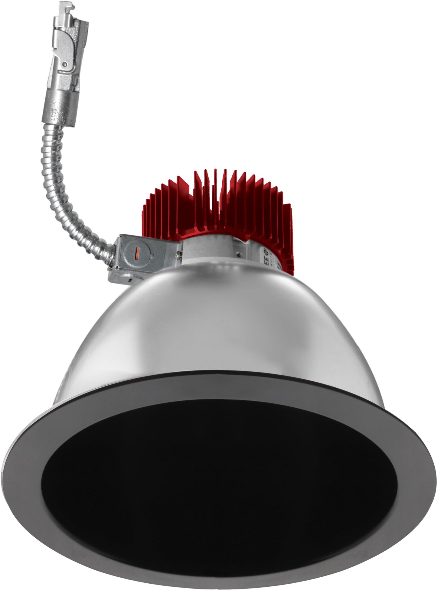 Elco Lighting E910L2040B2 9" Adjustable LED Light Engine Trims, 2000 lm, 4000K CCT, Beam Angle 60°, 2 Generation, All Black Finish