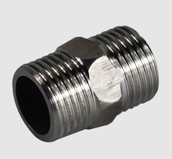 Eiko EBF-CONN-12 1/2" NPT Hollow Double Ended Threaded Connector for EBF