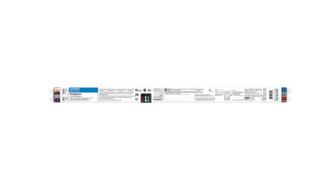 Lutron EC5T825JUNV1 EcoSystem 10% 3-Wire and EcoSystem Link T8 Linear U-Bent 1-Lamp Ballast 0.85 J-Can 25W 120/277V