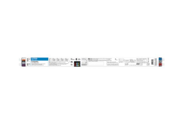 Lutron EC5T8RWJUNV1 EcoSystem 10% 3-Wire EcoSystem T8 Linear U-Bent Ballast, 1-Lamp, .85 Ballast Factor, J-Can, 15W/28W/30W, 120/277V