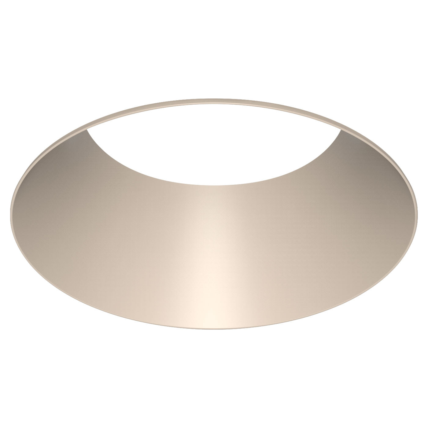 CSL Lighting ED3-KRFSTCN ECO 3in Round Fixed Flangeless Downlight Trim, Champagne Finish