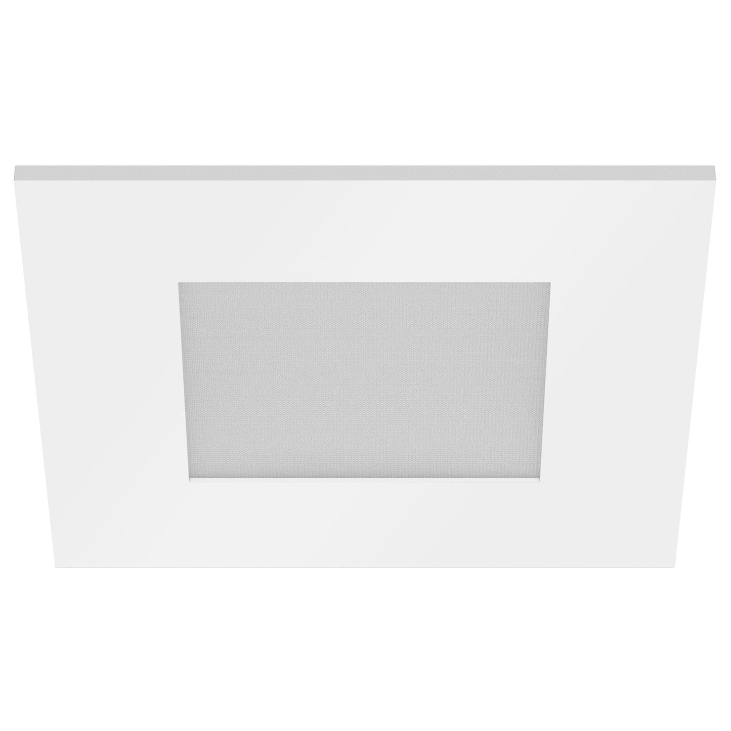 CSL Lighting ED3-SFWLWT ECO 3in Square Wet Location Trim, White Finish