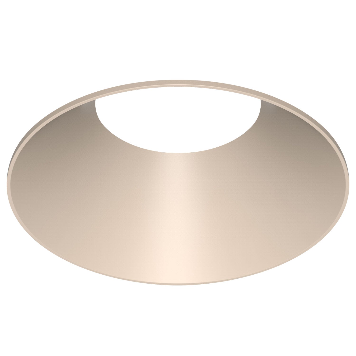 CSL Lighting ED5-KRFSTCN ECO 5in Round Fixed Flangeless Downlight Trim, Champagne Finish
