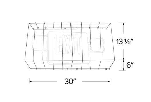 Elco Lighting EEWG22 Large Wire Guard