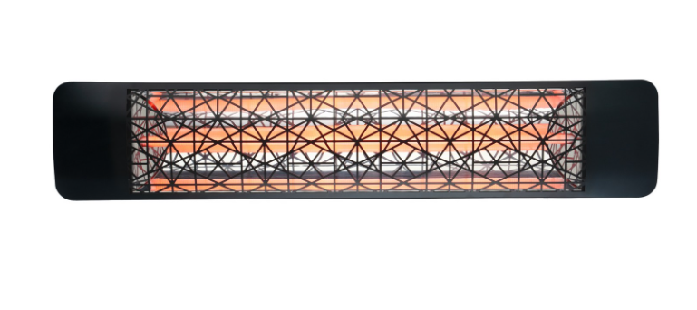 Eurofase Lighting EF15120B4 EF15 Series 9 X 8 inch Black Electric Patio Heater in Astra
