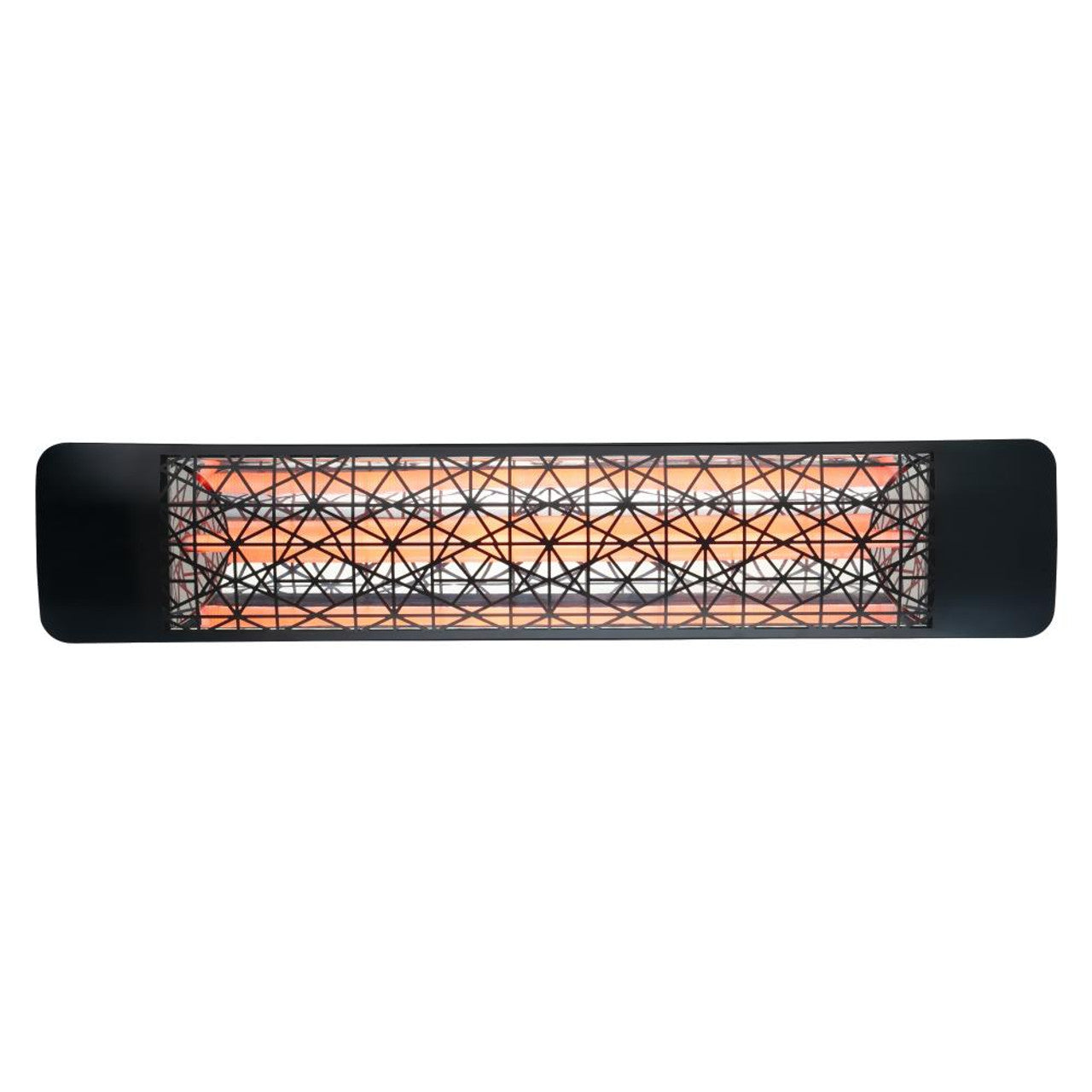 Eurofase EF20240B4 Single Element 39 Inch 2000 Watt Electric Patio Heater Having Astra Decor Plate