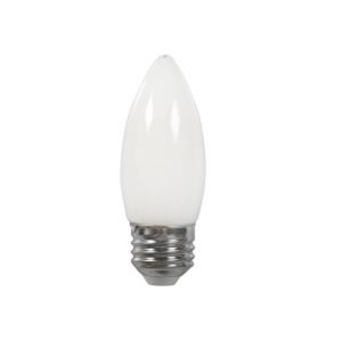 MaxLite EFF3.5BA10D927/JA8 3.5W Enclosed Frosted Filament Light Bulb Ba10 Dim 90Cri 2700K