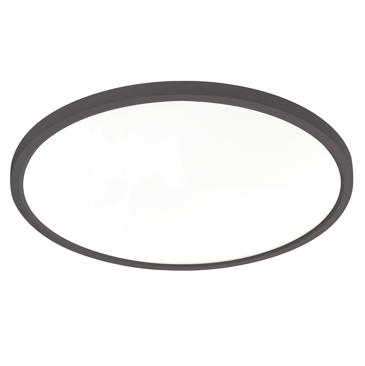 AFX Lighting EGRF1625LAJUDBK Edge Round 16 Inch LED Ceiling Light, 120-277V, Watt 25W, Selectable 3CCT, Black Finish