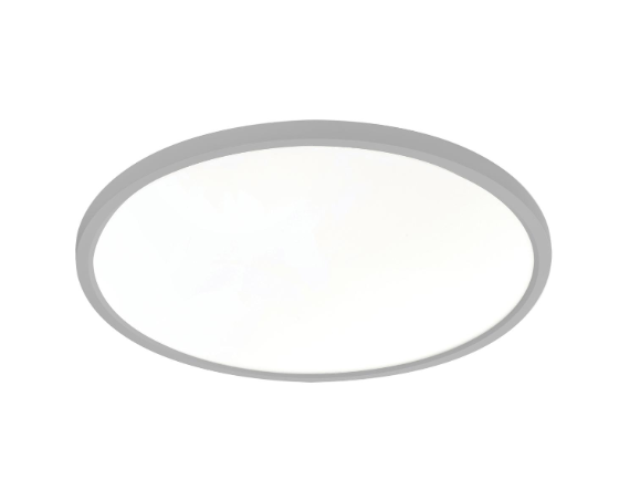 AFX Lighting EGRF2030LAJUDSN Edge Round Large 20 Inch LED Flush Mount Ceiling Light, 120-277V, Watt 30W, Selectable 5CCT, Satin Nickel Finish