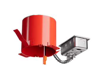 Elco Lighting EJB4RICA 4" Remodel IC Airtight Housing for 2-Hr Fire Rated Ceilings, 120V, Triac/ELV