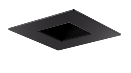 Elco Lighting EKCL3341BB Pex™ 3" Square Reflector, All Black