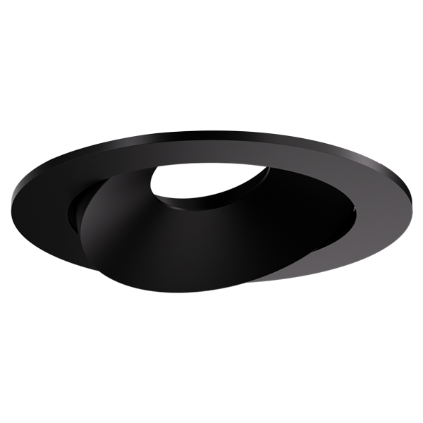 Elco Lighting EKCL4179BB Pex™ 4" Round Directional Gimbal - Black