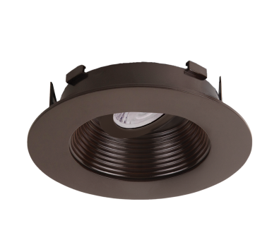 Elco Lighting EKCL4723BZBZ Flexa™ 4" Round Baffle for Canless Koto™ Module, All Bronze