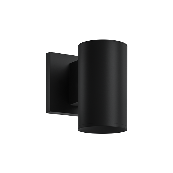 Elco Lighting E36NYB-10C5 3″ Koto Sylo™ Wall Downlight - 12.5W, 1000lm, Adjustable 2700K-5000K, 95 CRI, Triac/ELV Dimmable, cUL Wet (Black)