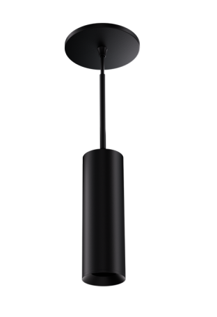 Elco Lighting EKS36PDB 3" Koto Sylo™ Pendant Fixture, All Black