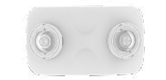 Westgate EL-M5 Modern Mini 7X4 Inch Emergency Light 2X1W 150Lm 120-277V White Finish