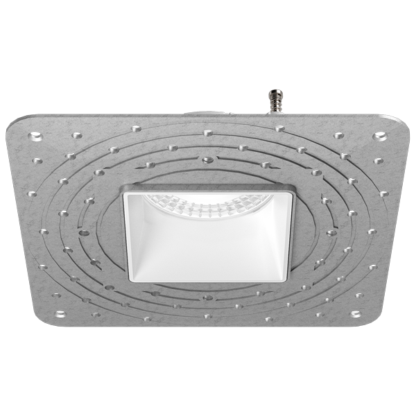 Elco Lighting EL03SFS 3" Square Trimless Spackle Frame