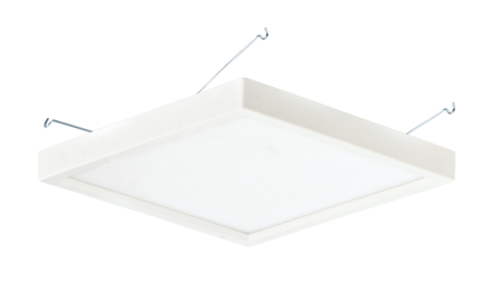 Elco Lighting EL1212CT5W 12" Square LED Retrofit with 5-CCT Switch, Lumens 1450 lm, Multi Color Temperature, White Finish