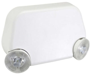 Orbit EL2SML-W-RC Two Head Super Micro Led Emergency Light Round Heads, White Housing, Remote Capable