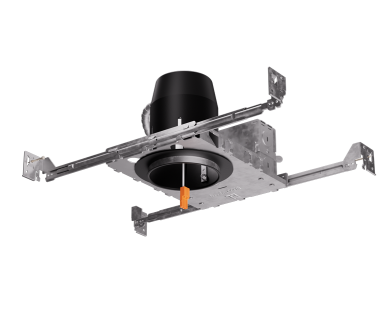 Elco Lighting EL390ICA-7-EM 3" New Construction Dedicated LED IC Airtight Housing with 277V to 120V Step-Down Transformer, Wattage 14W MAX, Voltage 277V