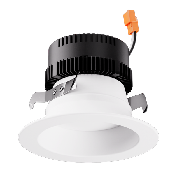 Elco Lighting EL431CT5W 4" Round LED Reflector Insert with 5-CCT Switch - 12W - 120V - White