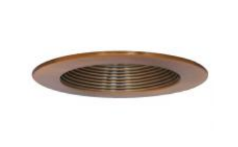Elco Lighting EL4331CP 4" Baffle Trim for LED Retrofit Kit, Copper Finish