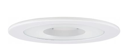 Elco Lighting EL4415W 4" Smooth Reflector with Frosted Pinhole, All White
