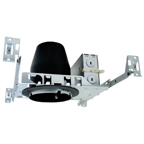 Elco Lighting EL49LDICA-7 4" New Construction GU10 Housing, with 277V to 120V Step-Down Transformer